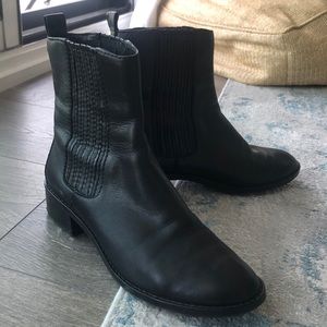 Michael Kors Chelsea boots, black, leather,37